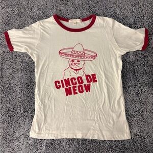 Urban Outfitters 'Cinco de Meow' Graphic Tee NWOT